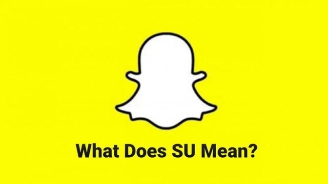What does SU mean on Snapchat?