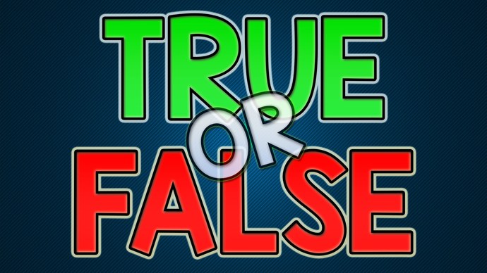 True or False - NORTH AMERICA?