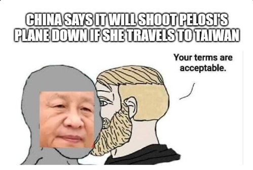 Should Pelosi fly to Taiwan?
