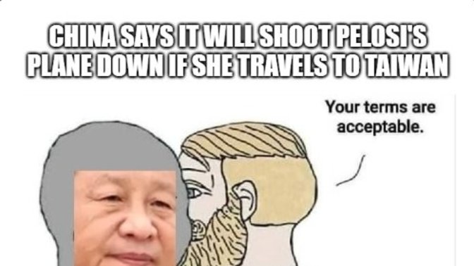 Should Pelosi fly to Taiwan?