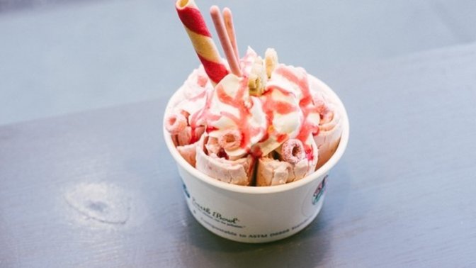 Would you ever eat fish flavoured ice cream?