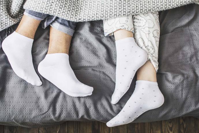 Would you date someone who always wore socks to bed?