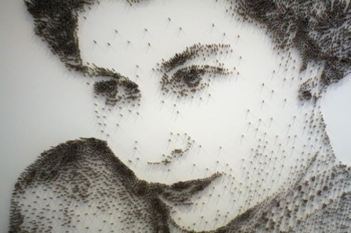 hammer & nail pointillism