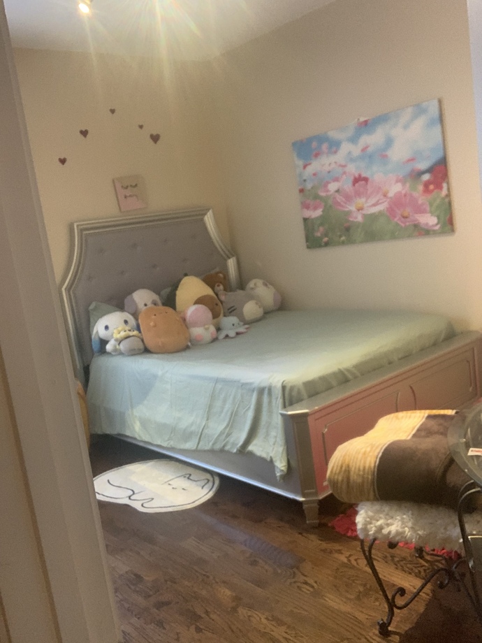 What do you guys think of my room and my new bed set lol?