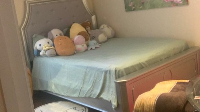 What do you guys think of my room and my new bed set lol?