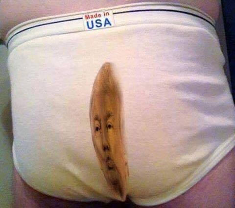 Why do men leave skid marks underwear?