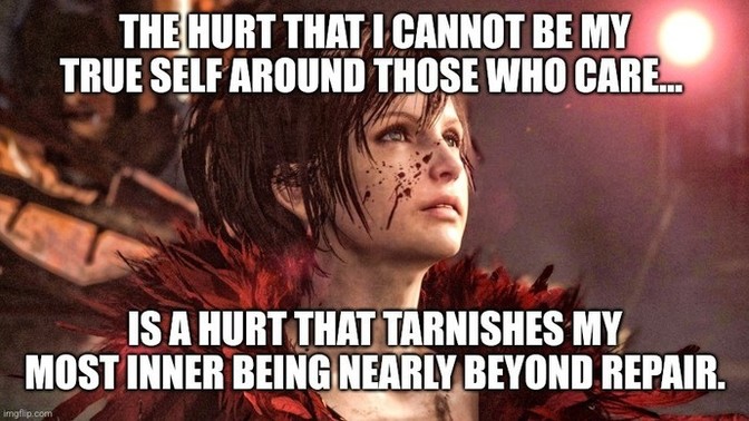 How bad do you feel maintaining the concept of face around people?