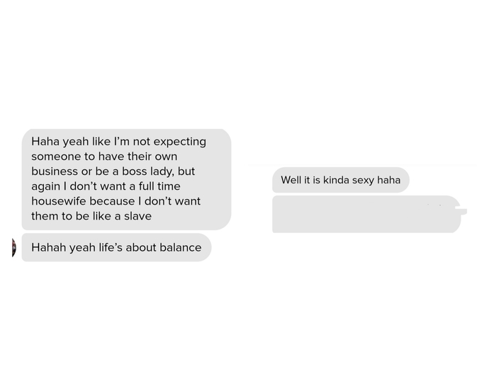Does this guy want an ambitious women, help?