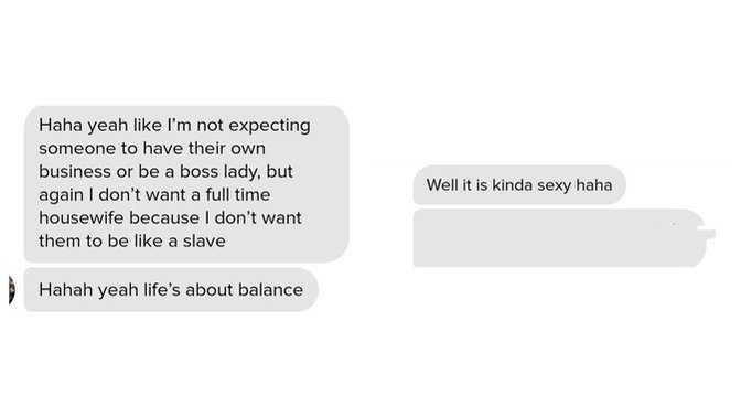 Does this guy want an ambitious women, help?