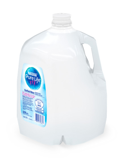 Could you drink 4 liters (1.1 gallons, 9 pounds, 4 kg) of tap water every single day?