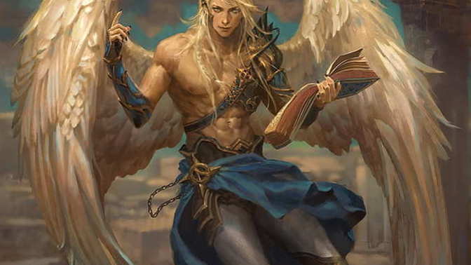 Should angels wear shirts when depicted in art?