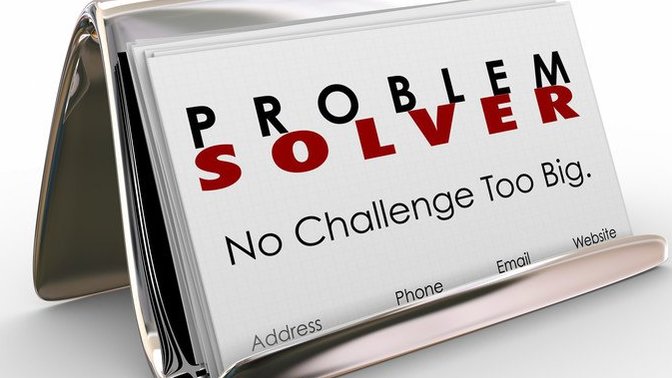 How good are you at solving problems?