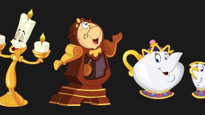 What OBJECT would you be inside the cursed castle in Beauty and the Beast?