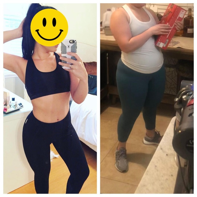 Why do you think this girl is getting fatter on purpose?
