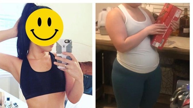 Why do you think this girl is getting fatter on purpose?