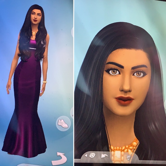 Who’s the prettiest sim out of the seven?