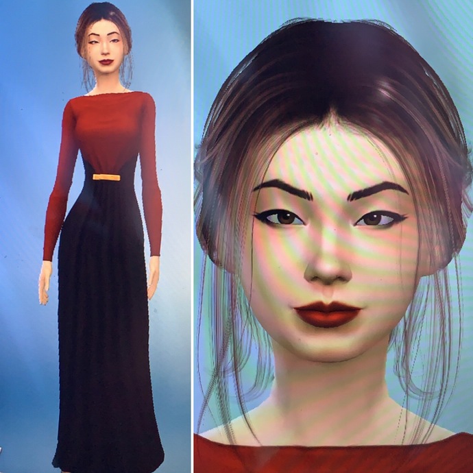 Who’s the prettiest sim out of the seven?