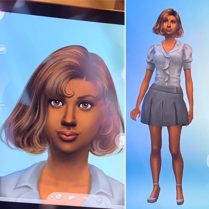 Who’s the prettiest sim out of the seven?
