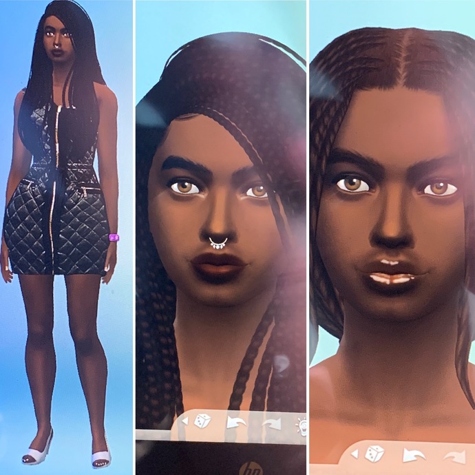 Who’s the prettiest sim out of the seven?