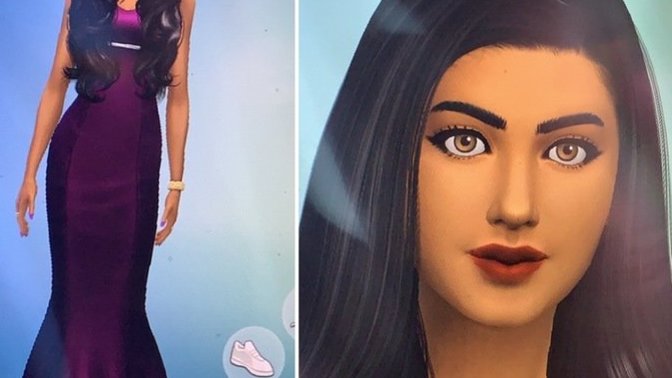 Who’s the prettiest sim out of the seven?