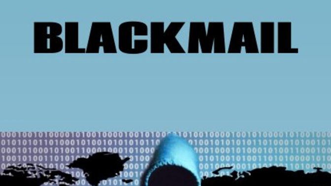 I'm being blackmailed, how can I stop it?