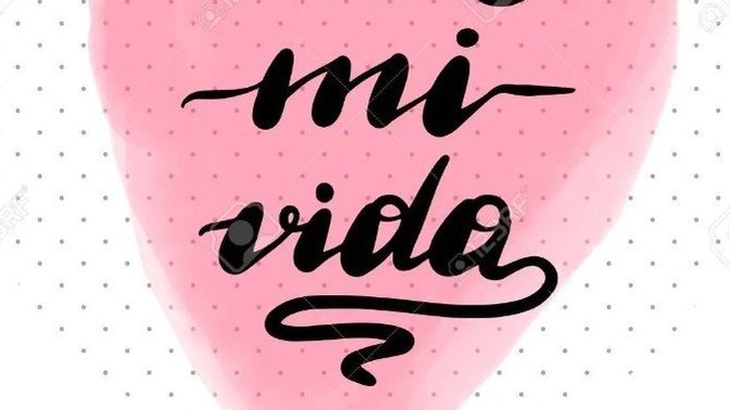 What does "Mi Vida" mean in Spanish?