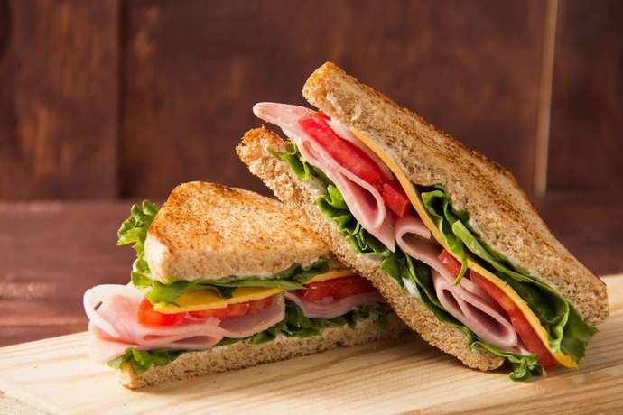Which do you prefer: cutting your sandwich diagonally or down the middle?