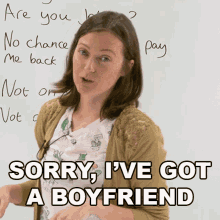 What is a polite way to reject someone under the following scenareos, so that they won't feel hurt?