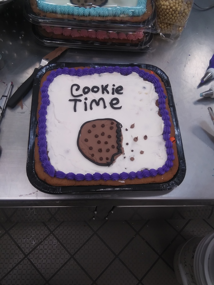 So I had to make cookie cakes which turned out the best and why ?