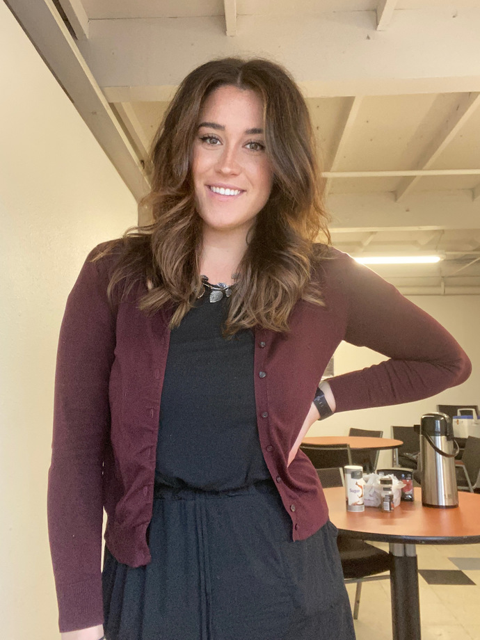 Which work outfit looks better?