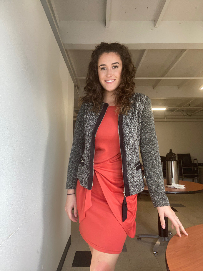 Which work outfit looks better?