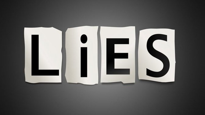 When was the last time you lied? What did you lie about?