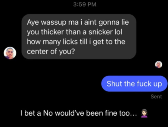 What kind of man would say this?