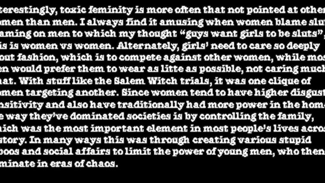 Why do women slut shame each other?