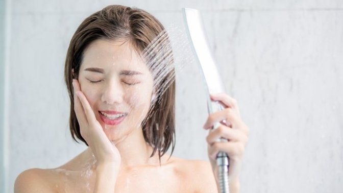 Do you pee while using the shower?