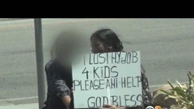 Do you give people who claim to be homeless money to help them out?