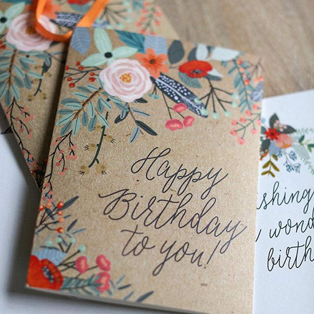 What do you do with the cards people give/send to you?