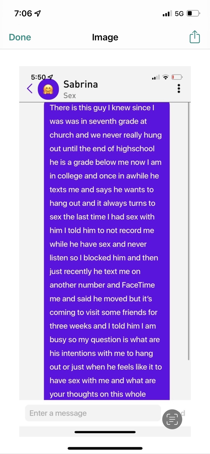 Thoughts on this situation and why he called me pretty?