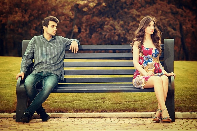 Guys: why would you keep looking at a woman and ignore her when you have her attention?