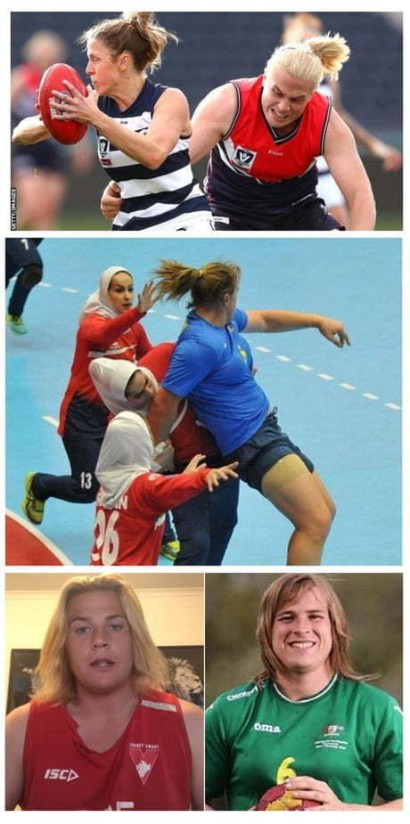 Trans-athletes why do the dominate in womens sports but not mens sports?