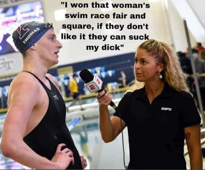 Trans-athletes why do the dominate in women's sports but not men's sports?