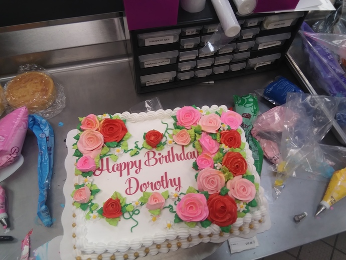 Made a cake today what do you think?