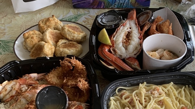 What birthday meal do you like more? From my cousin?
