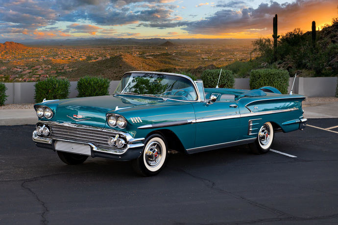 1958 Chevy Impala convertible