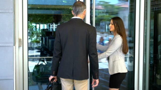 Ladies, have you ever held the door for a guy? Guys, what's been your reaction?