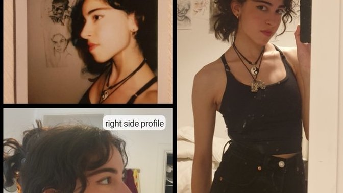 Is my right side profile unflattering? Am I too skinny to have any appeal?