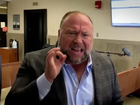 Is it right that Republican Alex Jones has to pay almost $50 million to family for telling his lies and conspiracy theories?