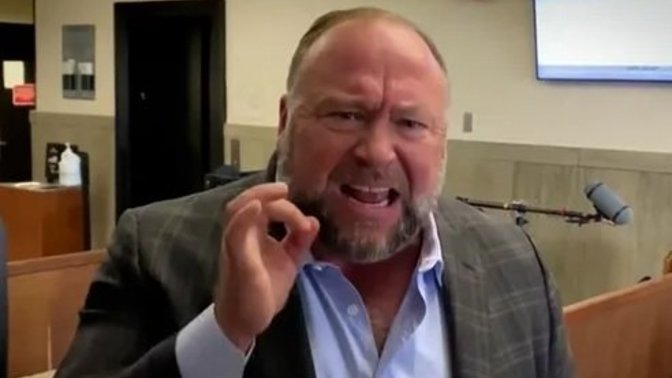 Is it right that Republican Alex Jones has to pay almost $50 million to family for telling his lies and conspiracy theories?