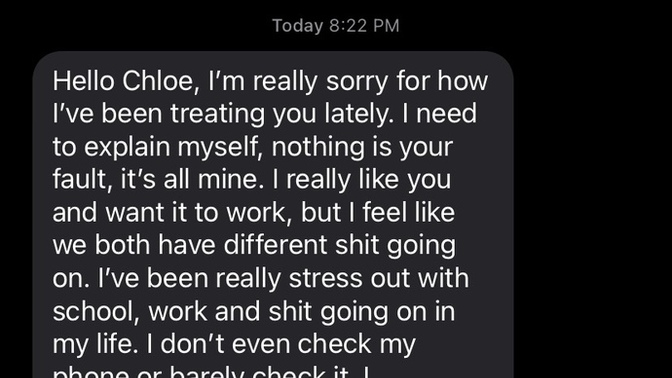 What does it mean when a guy says he doesn’t want to hold me back?