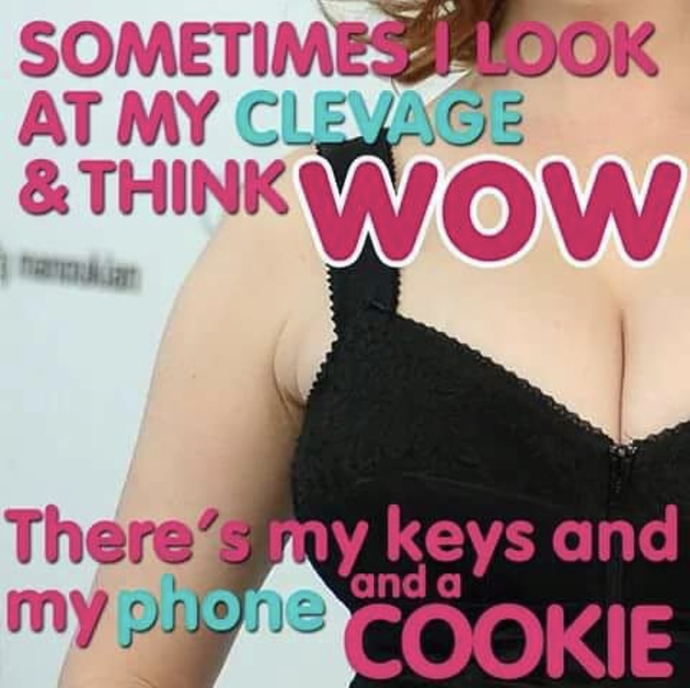 So how serious is the boob pocket game?
